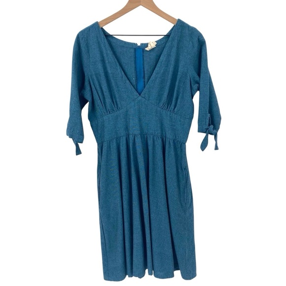 Mata Traders Dresses & Skirts - Mata‎ Traders Cotton Fit & Flare Dress Small